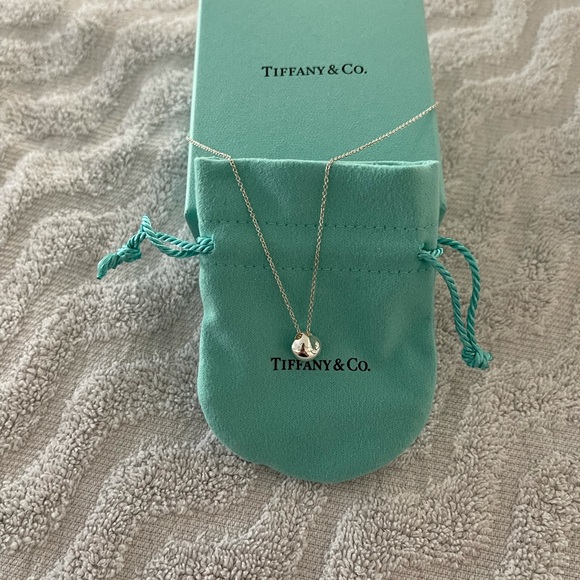 Authentic Rare Tiffany & Co Elsa Peretti Bean Nugget Necklace - Picture 3 of 13
